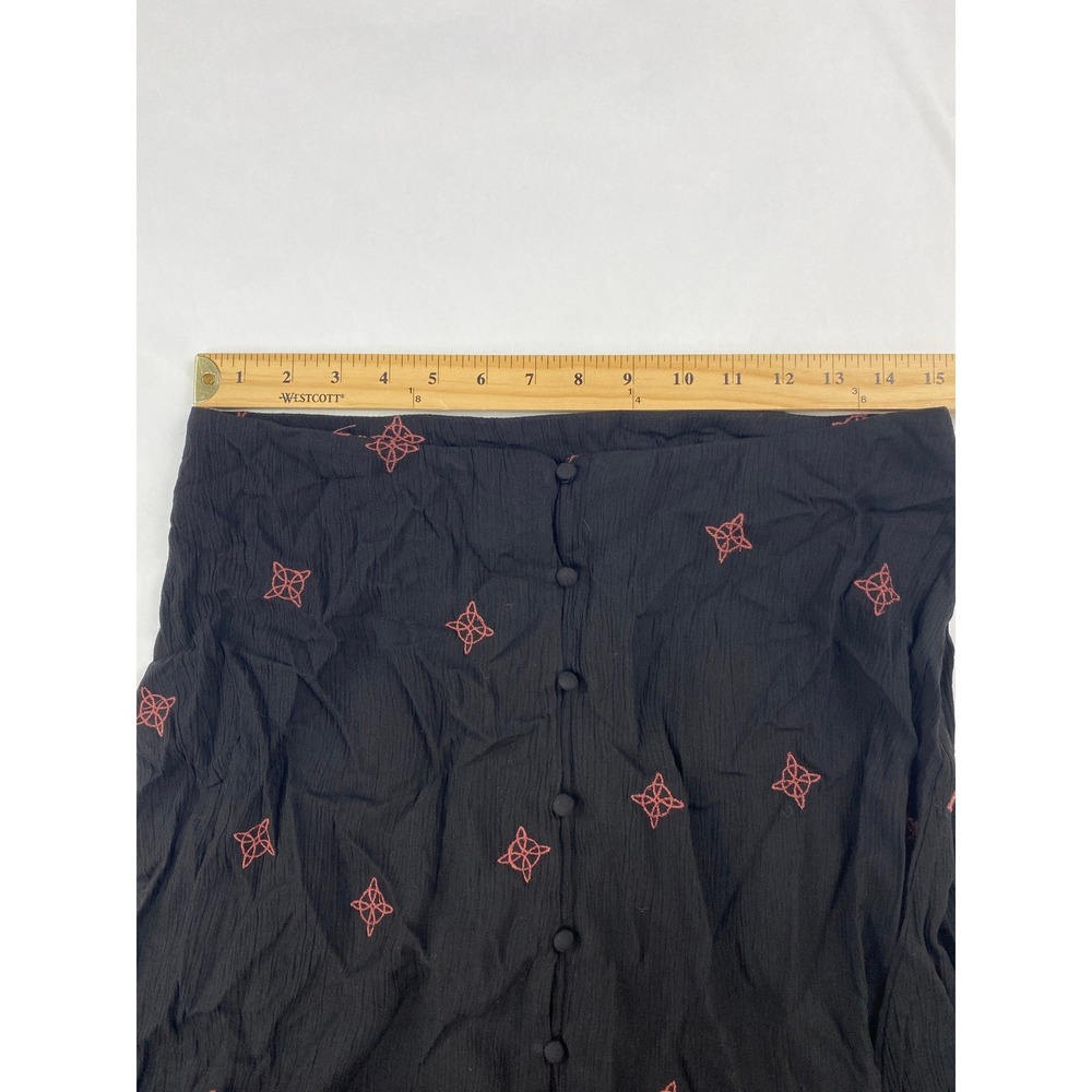 NWT Disturbia Skirt Women's Size 6 - Sublime Witches Knot Embroidered Midaxi - Picture 9 of 9